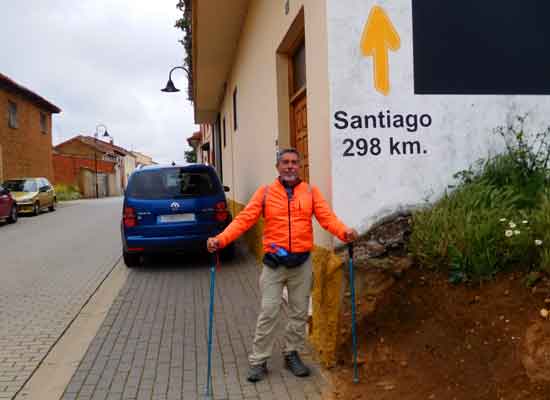 Wow!!! Sono a meno di trecento chilometri da Santiago de Compostela