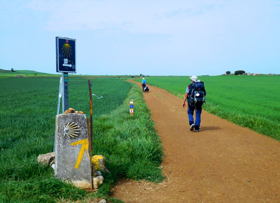 Verso Hornillos del Camino. 